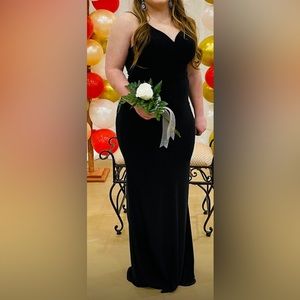 Black B.Darlin formal dress Juniors size 11/12.